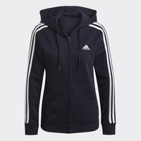 Essentials French Terry 3-Stripes Full-Zip Hoodie, adidas