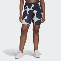 Marimekko Rib Knee-Length Short Tights (Plus Size), adidas