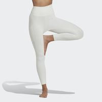 Yoga Studio Luxe Wind Super-High-Waisted Rib Leggings, adidas