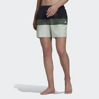Short-Length Colorblock Swim Shorts, adidas