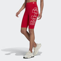 Mid-Waist Letter Short Tights, adidas