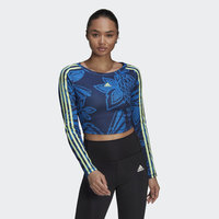 FARM Rio Crop Long Sleeve Shirt, adidas