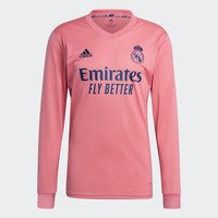 Real Madrid 20/21 Long Sleeve Away Jersey, adidas