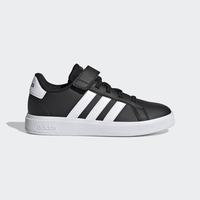 Grand Court Court Elastic Lace and Top Strap Shoes, adidas