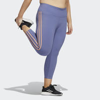 Believe This 3-Stripes 7/8 Tights (Plus Size), adidas