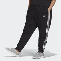 Essentials 3-Stripes Fleece Pants (Plus Size), adidas