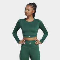 Sports Club Long Sleeve Crop Tee, adidas