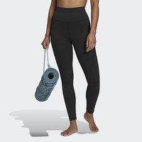 Yoga Studio Luxe Wind Super-High-Waisted Rib Leggings, adidas