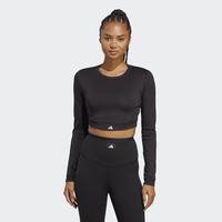 Sports Club Long Sleeve Crop Tee, adidas