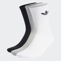 Cushioned Trefoil Mid-Cut Crew Socks 3 Pairs, adidas