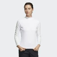 AEROREADY 3-Stripes Mock Neck Long Sleeve Shirt, adidas