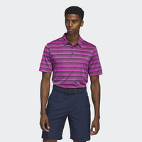 Two-Color Striped Polo Shirt, adidas