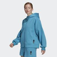 adidas Sportswear Studio Lounge Fleece Hooded Full-Zip Sweatshirt
