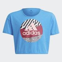 AEROREADY Power Training Cropped Logo Tee, adidas