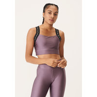 Shiny Kay Sports Bra, Black Plum, Röhnisch