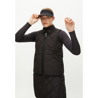 Evelyn quilt vest, Black, Röhnisch