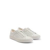 Tennis-inspired trainers in nappa leather with rubber sole, Hugo boss