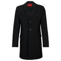 Slim-fit coat in a wool blend, Hugo boss