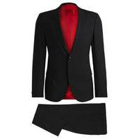 Extra-slim-fit suit in a performance-stretch blend, Hugo boss