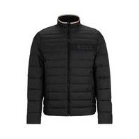 Water-repellent padded jacket with 3D logo tape, Hugo boss