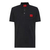 Cotton-piqué slim-fit polo shirt with logo label, Hugo boss