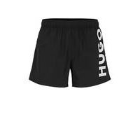 Quick-dry fully lined swim shorts in recycled fabric, Hugo boss