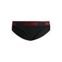 Stretch-cotton briefs with logo waistband, Hugo boss