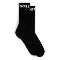 Two-pack of quarter-length socks in stretch fabric, Hugo boss