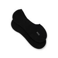 Two-pack of invisible socks in a cotton blend, Hugo boss