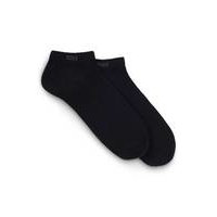 Two-pack of ankle-length socks in stretch fabric, Hugo boss