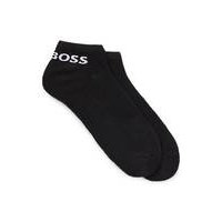 Two-pack of ankle-length socks in stretch fabric, Hugo boss