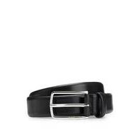 Pin-buckle belt in vegetable-tanned leather, Hugo boss