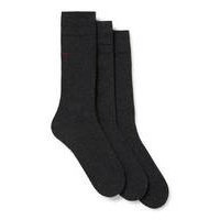 Triple-pack of regular-length socks in a cotton blend, Hugo boss