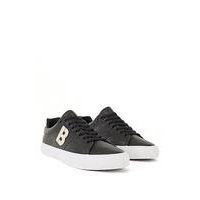 Low-top trainers with contrast 'B' detail, Hugo boss