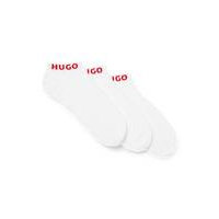 Three-pack of ankle socks with logo cuffs, Hugo boss