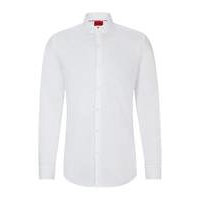 Slim-fit shirt in easy-iron cotton twill, Hugo boss
