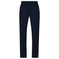 Slim-fit trousers in a virgin-wool blend, Hugo boss