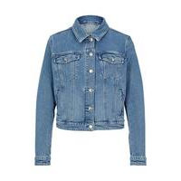 Slim-fit jacket in stretch denim, Hugo boss