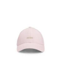 Cotton-denim cap with embroidered logo, Hugo boss