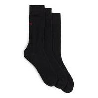 Three-pack of regular-length socks with logo details, Hugo boss
