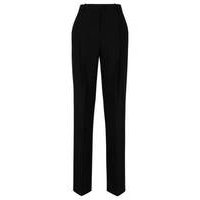 Regular-fit trousers with front pleats, Hugo boss