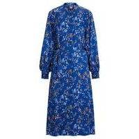 Relaxed-fit shirt dress with floral print, Hugo boss