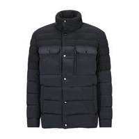 Water-repellent padded jacket in mixed materials, Hugo boss