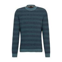 Regular-fit sweater in a cotton-wool blend, Hugo boss