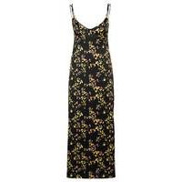 Floral-print sleeveless dress with lace detail, Hugo boss