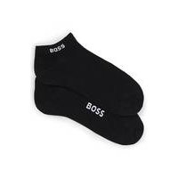 Two-pack of ankle-length socks with logo details, Hugo boss