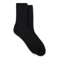 Two-pack of regular-length socks in stretch cotton, Hugo boss