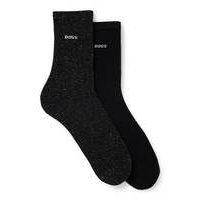 Two-pack of short socks with logo details, Hugo boss