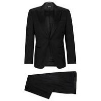 Slim-fit tuxedo in a virgin-wool blend, Hugo boss