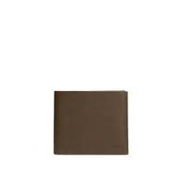 Logo-embossed leather wallet with eight card slots, Hugo boss